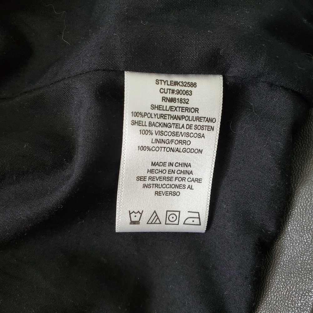NWOT Kut From The Kloth Gray Faux Leather Jacket - Picture 5 of 6